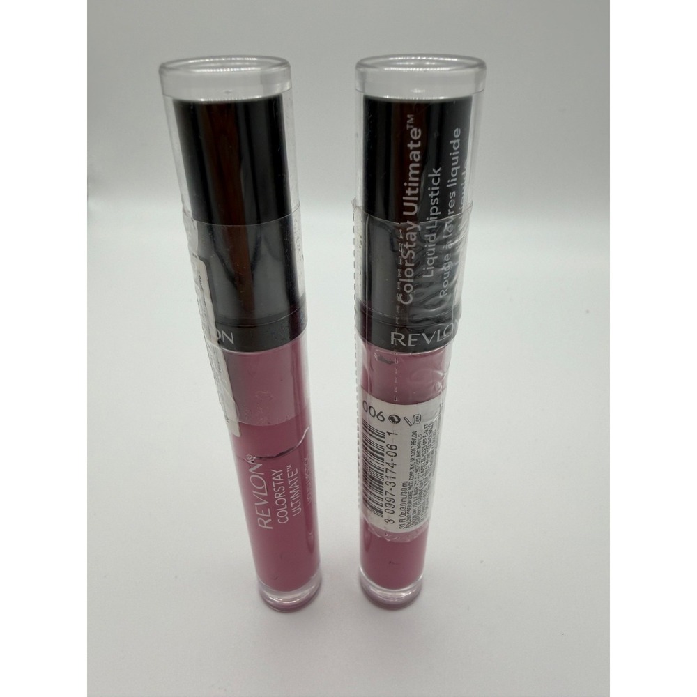 Revlon ColorStay Ultimate Liquid Lipstick 006 ULTIMATE ORCHID Lot of 2 Sealed